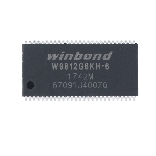 W9812G6KH-6 256Mb EMMC Memory Chip 3.3V 54-Pin SSOP Industrial Grade