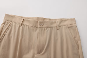 กางเกงกอล์ฟผู้ชายพรีเมียม ผ้า Worsted ป้องกันรังสียูวี แห้งเร็ว ยืดหยุ่น ระบายอากาศ ทรงขาตรง สไตล์คาร์โก้ เหมาะสำหรับฤดูหนาว ฝึกซ้อมกอล์ฟ - Product Image 3