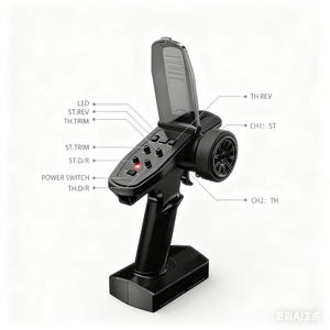 Voiture de rallye MJX 10303, voiture de sport plate 1:10, simulation brushless, coque magnétique, voiture télécommandée RC haute vitesse tout-terrain RTR - Product Image 3
