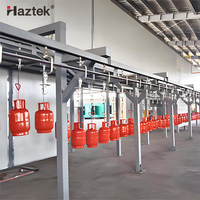 Machines de galvanisation en acier inoxydable revêtement métallique PLC étuve de séchage ligne de poudre usine de fabrication de moteurs de pulvérisation