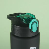 Type de paille 1 litre bouteille d'eau gobelet d'eau en plastique pour adultes étudiants bouteille de boisson avec paille bouteilles d'eau de sport en gros