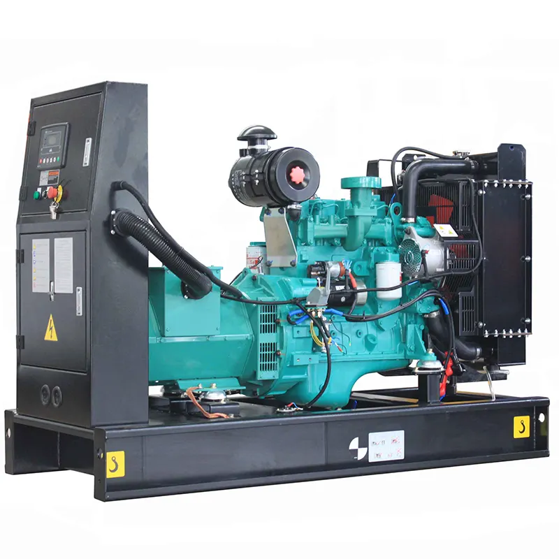 Excellent quality genuine diesel generator set 6-cylinder 3 phase ATS mobile soundless diesel generator