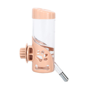 Bouteille d'eau suspendue pour animaux de compagnie avec robinet à bille, pour chats et chiens, distributeur d'eau anti-goutte, fabriqué au Zhejiang - Product Image 2