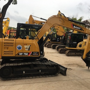 รถขุด 7 ตัน ยี่ห้อ SANY75 ผลิตในจีน คุณภาพสูง มือสอง ชั่วโมงการทำงานต่ำ ราคาดีที่สุดสำหรับการขาย - Product Image 6