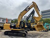 Excavatrices d'occasion CAT320D2L d'importation japonaise, 20 tonnes, en bon état, pour le terrassement, avec certification CE