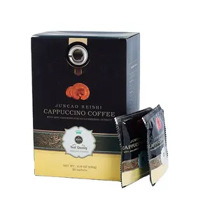 מותג פרטי פטריות מיידי קפה ריישי פטריות קפה פטריות תמצית אבקת קפה Ganoderma