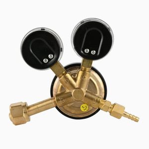 Régulateur de pression de gaz oxygène en laiton robuste de style américain G350, débitmètre de haute qualité - Product Image 1