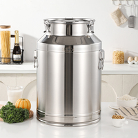Conteneur de stockage alimentaire hermétique en acier inoxydable, écologique, empilable, grande capacité, conteneur de cadeaux