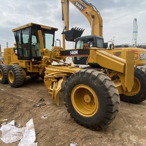 Motoniveladora usada de servicio pesado CAT 140H Caterpillar 140 Máquina de constricción pesada usada a la venta - Product Image 1