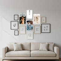 Cadre photo mural en acrylique épaissi, design tendance, pour la maison, idéal pour l'affichage – Offre spéciale