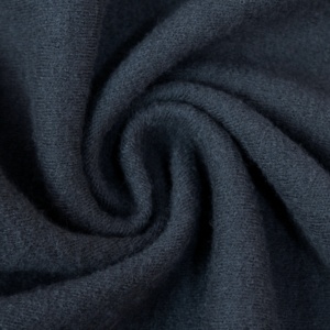 Tissu tricoté en <span class=keywords><strong>laine</strong></span> <span class=keywords><strong>bouillie</strong></span> 100% gris foncé, super doux, prix d'usine bon marché, haute qualité, faible MOQ, pour manteau, costume, robe, printemps 26 27 - Product Image 2