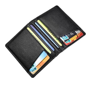 Boshiho Slim Minimalist Front Pocket <b>Wallet</b> <b>RFID</b> <b>Blocking</b> Leather Card Holder Purse - Product Image 1