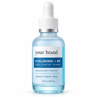 Sérum à l'acide hyaluronique 2% et à la formule B5 avec céramide pour une hydratation multicouche et une défense de la barrière cutanée, sérum de soin de la peau en marque privée