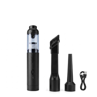 Aspirateur portable mini pour véhicule avec moteur sans balais, forte aspiration 19000 pa, élimination puissante de la poussière, souffleur d'air