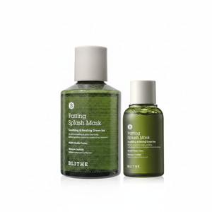 BLITHE Green Tea Special Set 150mL Patting Splash Mask for Soothing & Healing 70mL Good Quality Facial Masks - Product Image 2
