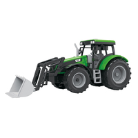 Nouveau produit 1/32 tracteur de ferme en plastique Super camion de ferme jouets avec bulldozer