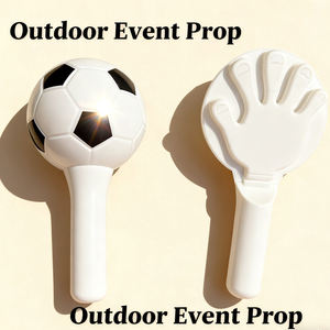 Futebol Areia Shaker Cheer Martelo Mão Clap <span class=keywords><strong>Toy</strong></span> Futebol temáticos Sports Party Favors e Custom <span class=keywords><strong>Plastic</strong></span> Noise Makers para Jogos - Product Image 6