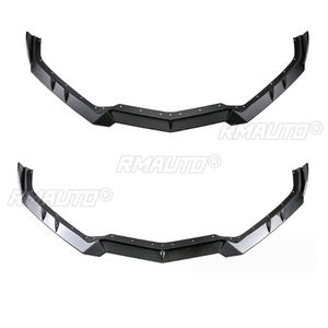 Kit de carrosserie tuning noir brillant en ABS : Lame de pare-chocs avant, spoiler, séparateur et diffuseur pour Chevrolet Corvette C8 Z51 2020 2021 2022 2023+ - Product Image 2