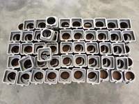 Support de montage en acier inoxydable moulé sur mesure, robuste, pour machines industrielles