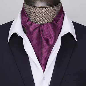 Cravates Jacquard Ascot Classiques pour Hommes, Style Britannique, Cravate de Gentleman, Ascot de Luxe - Product Image 4