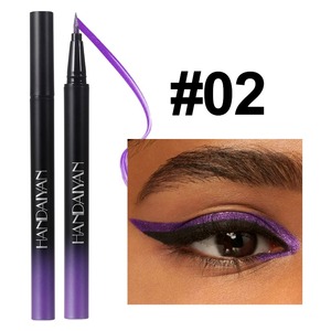 HANDAIYAN Eyeliner liquide métallique nacré à pointe ultra-fine, waterproof, longue tenue, anti-bavures, effet scintillant - Product Image 6