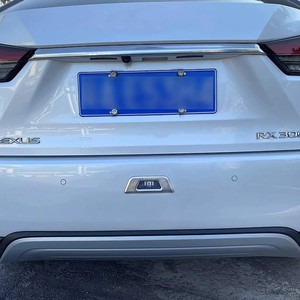 Premium Stainless Steel Polished Modern Tail Light Cover Trim RX300 450hL Rear Trunk Tailgate Decor Exterior Mod <b>Lamp</b> - Product Image 5