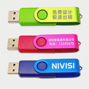 Memorias USB Giratorias X619 al por Mayor de 128GB, 64GB, 32GB, 16GB, 8GB, 4GB, 2GB, 1GB, 128MB con Interfaz USB 2.0 y Logotipo Personalizable - ¡Oferta Económica! - Product Image 4