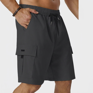 Men's Casual Oxford Solid Woven Spandex/<b>Nylon</b> Stretch Breathable Eco-Friendly Anti-Wrinkle Anti-UV Quick-Dry Mid Waist <b>Shorts</b> - Product Image 1