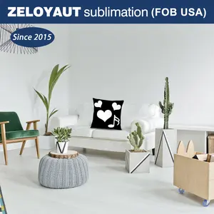 ZELOYAUT USA Warehouse Sublimation Pillowcase Blanks Printed Pillow Case Custom Sublimation Printable Blank Pillow Case