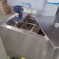 Machine à glaces commerciale automatique en acier inoxydable à 2 moules pour les commerces de snacks et de jus