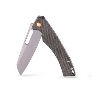 Mini piccolo coltello da tasca pieghevole EDC utensili da campeggio all'aperto con manico in materiale micinetto - Product Image 6