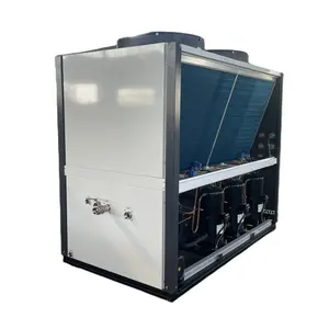 40 HP 30 Ton 120 Kw Cuatro compresores de desplazamiento Unidades de paquete de enfriador refrigerado por aire