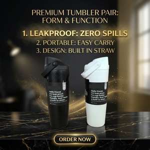 30oz Leak-Proof Vacuum Insulated Stainless Steel Water Bottle <b>Double</b> <b>Wall</b> Flask with Handle Lid and Gift <b>Box</b> - Product Image 2