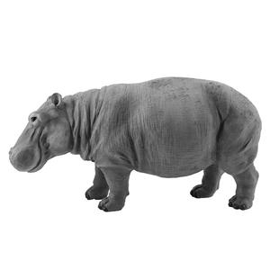 Custom Design Speeltuin Dier Sculptuur Carving, Handgemaakte Realistische Nijlpaard Hars Ornament/Beeldje Home Decoratie Polyresin - Product Image 2