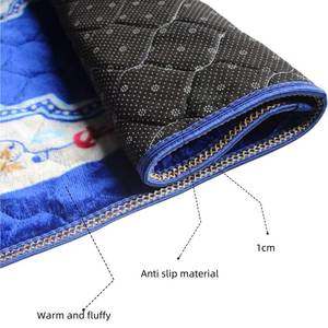 Alfombra portátil, compacta y ligera con bolsa de transporte, fácil de plegar, para una oración cómoda en cualquier momento y en cualquier lugar. - Product Image 3