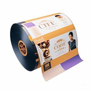 Emballage flexible de logo personnalisé pour collation bonbon mou aliments frits Popsicle feuille d'aluminium film laminé à chaud scellé pour le sucre - Product Image 3