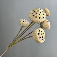 Nouvelle Conception Fleur Artificielle en EVA Effet Réel Pivoine Fruit de Corail pour Décoration Maison Mariage Table