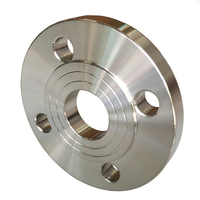 Bride à enfiler de 4 pouces en acier inoxydable 304L forgé et usiné CNC, norme ASME B16.5 Classe 150LB RF, marque LONGVA