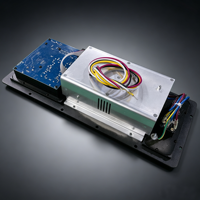 Modul Amplifier Daya Digital Kelas D Mellisong Professional DSP 500+100W 2-Saluran Bersertifikasi CE Material Aluminium Digital