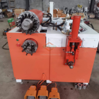 Machine de recyclage automatique de stators de moteurs BSGH BSM-10 pour l'extraction et le tirage de bobines de cuivre usagées, plage 50-500 mm