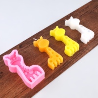 Moule en silicone de qualité alimentaire pour décoration de gâteaux, bougies, savons, argile douce, plâtre aromatique, avec formes de grenouille, éléphant, girafe, hibou