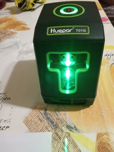 <span class=keywords><strong>Huepar</strong></span> Lasers verticaux et horizontaux à nivellement automatique, niveau <span class=keywords><strong>Laser</strong></span> à faisceau rouge à ligne croisée <span class=keywords><strong>Huepar</strong></span> nivellement automatique Vertical et Horizontal La - Product Image 6