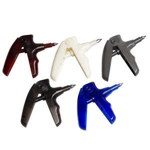 Pistolet de ligature orale réutilisable multicolore avec poseur d'anneaux en plastique, instruments dentaires transfrontaliers en gros, fabriqués en acier métallique - Product Image 1