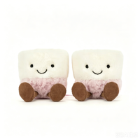 Jouets en peluche OEM Hot Dog de dessin animé, jouets en peluche alimentaires, mascotte en peluche sur mesure, conception personnalisée