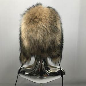 Vente en gros de haute qualité imperméable Trooper hiver chaud cache-oreilles trappeur <span class=keywords><strong>russe</strong></span> en fausse fourrure bonnets en fourrure - Product Image 2