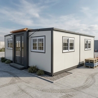 Maison conteneur modulaire préfabriquée, structure en acier, bureau, cabine de vie, aménagement personnalisé pour projets