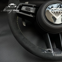 Volant en Alcantara pour Macan Cayenne Panamera Taycan 718 Cayman 991 992 911 911.2 Carrera GT2 GT2RS GT3 GT3RS GT3 RS GT4