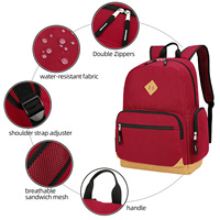 Sac à dos de voyage unisexe imperméable avec plusieurs poches et compartiment pour ordinateur portable pour les voyages d'affaires - Vente flash