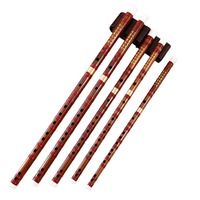 Flûte traversière alto traditionnelle chinoise en bambou à deux sections, à insertion unique, tonalité ouverte C, clés F/C/G, pour débutants