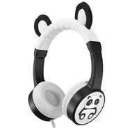 Casque filaire supra-auriculaire pour enfants, motif animaux mignons, son stéréo, confort optimal, prix usine
